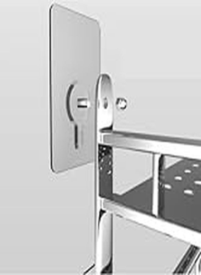 Revwd Adhesive Wall Screws Hanging Nails Non-Trace No Drilling Transparent Nail Free Wall Hook Heavy Duty Waterproof Seamless Screw Hook Kitchen Bathroom Storage Room Tile Wall (8mm 20 -Pack) - Image 2